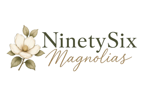 NinetySix Magnolias Logo Transparent